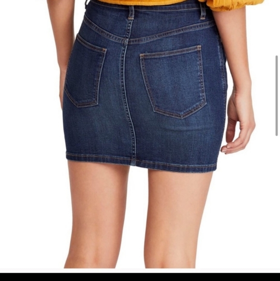 Free People demin skirt - Picture 3 of 5